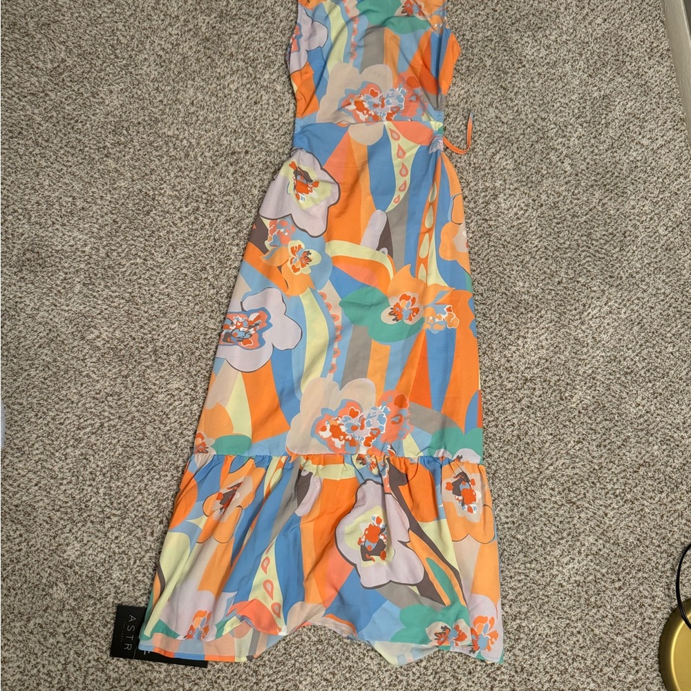 Colorful Floral Maxi Dress